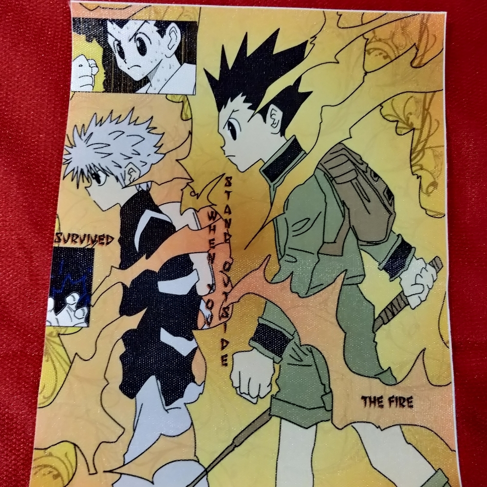 HUNTER X HUNTER ANIME CANVAS MATERIAL WALL POSTER